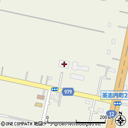 北海道美唄市茶志内町838周辺の地図
