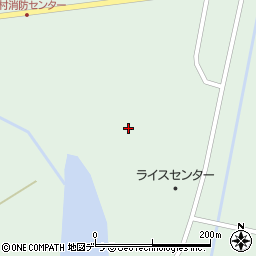 北海道美唄市中村町中央周辺の地図