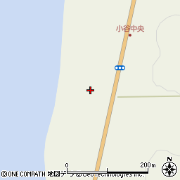 北海道石狩市厚田区小谷33周辺の地図