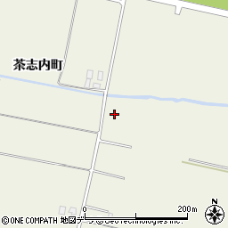 北海道美唄市茶志内町1027周辺の地図