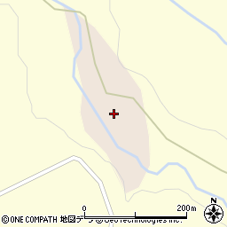 北海道足寄郡陸別町上利別周辺の地図