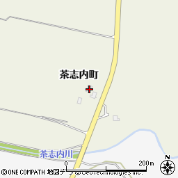 北海道美唄市茶志内町742-17周辺の地図