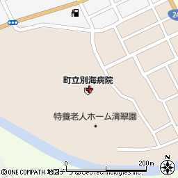 町立別海病院周辺の地図