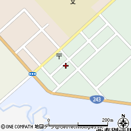 別海消防団　第６分団西春別周辺の地図