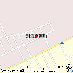北海道別海町（野付郡）別海宮舞町周辺の地図