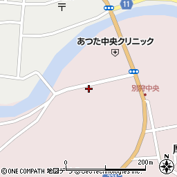 北海道石狩市厚田区別狩21周辺の地図