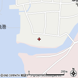 北海道石狩市厚田区厚田13-2周辺の地図