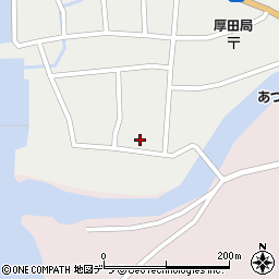 北海道石狩市厚田区厚田7-23周辺の地図