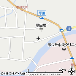 北海道石狩市厚田区厚田736周辺の地図