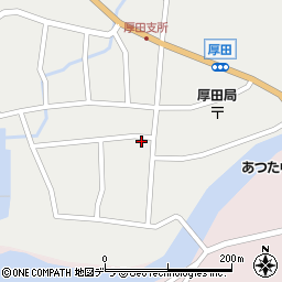 北海道石狩市厚田区厚田34周辺の地図
