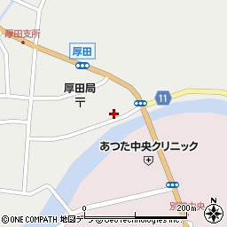 北海道石狩市厚田区厚田47-2周辺の地図