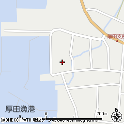 北海道石狩市厚田区厚田1190周辺の地図