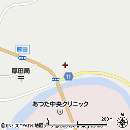 北海道石狩市厚田区厚田7-12周辺の地図
