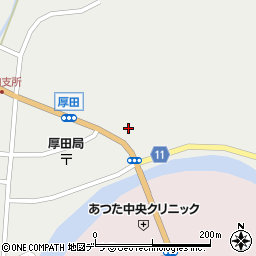 セイコーマート厚田店周辺の地図