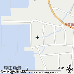 北海道石狩市厚田区厚田6-34周辺の地図