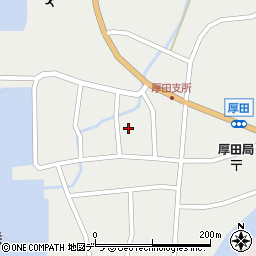 北海道石狩市厚田区厚田834周辺の地図