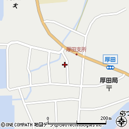 北海道石狩市厚田区厚田13周辺の地図
