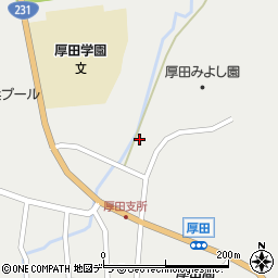 北海道石狩市厚田区厚田87周辺の地図