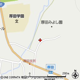 北海道石狩市厚田区厚田72周辺の地図
