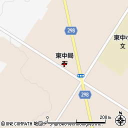 東中郵便局 ＡＴＭ周辺の地図