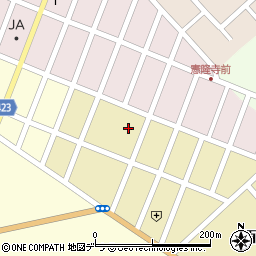 別海町西春別支所周辺の地図