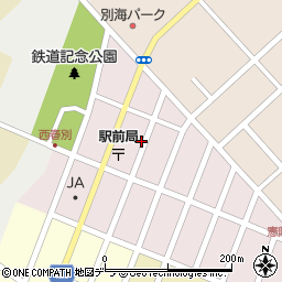 北海道野付郡別海町西春別駅前寿町周辺の地図