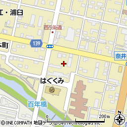 北海道空知郡奈井江町奈井江町1-13周辺の地図