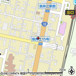 北海道空知郡奈井江町奈井江町120-3周辺の地図