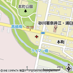 セイコーマート奈井江本町店周辺の地図