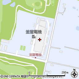 釜屋電機株式会社北海道奈井江工場周辺の地図