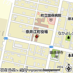 北海道空知郡奈井江町周辺の地図