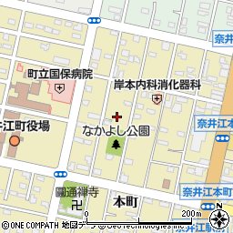 新日石奈井江給油所周辺の地図