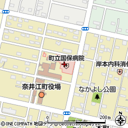 奈井江町立国民健康保険病院周辺の地図