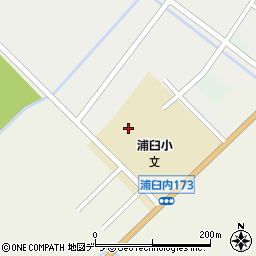 浦臼町立浦臼小学校周辺の地図