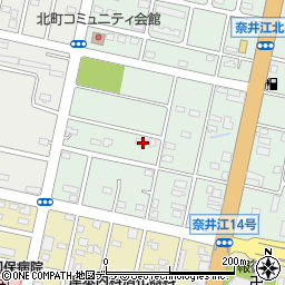 北海道空知郡奈井江町北町215-2周辺の地図