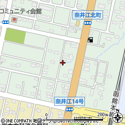 北海道空知郡奈井江町北町217周辺の地図