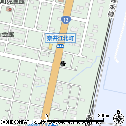 ホクレン奈井江セルフＳＳ周辺の地図