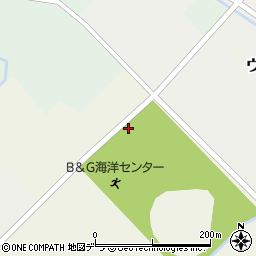 浦臼町役場　教育委員会周辺の地図