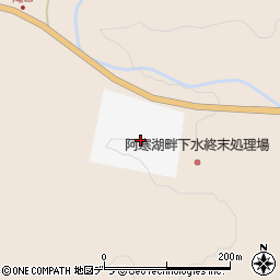 北海道釧路市阿寒町シアンヌ周辺の地図