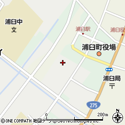 浦臼町役場　保健センター・長寿福祉課周辺の地図