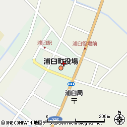 浦臼町役場　産業振興課周辺の地図