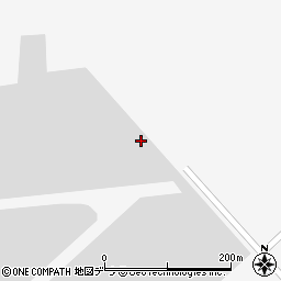 陸上自衛隊別海駐屯地周辺の地図