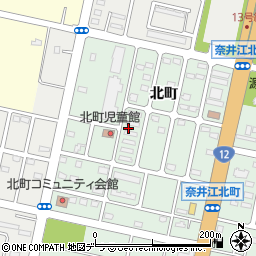 株式会社富士工業　奈井江営業所周辺の地図