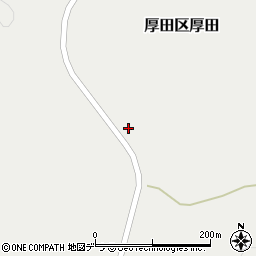 北海道石狩市厚田区厚田1095周辺の地図