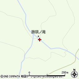 勝瑛ノ滝周辺の地図