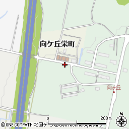 北海道空知郡奈井江町向ケ丘周辺の地図