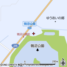 浦臼町役場　温泉保養センター・自然休養村センター周辺の地図