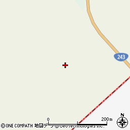 北海道川上郡標茶町虹別原野528周辺の地図