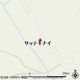 北海道樺戸郡浦臼町サッテキナイ周辺の地図