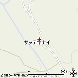 北海道浦臼町（樺戸郡）サッテキナイ周辺の地図